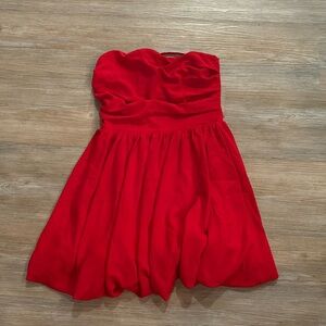 Lucy in the sky red mini homecoming dresss
